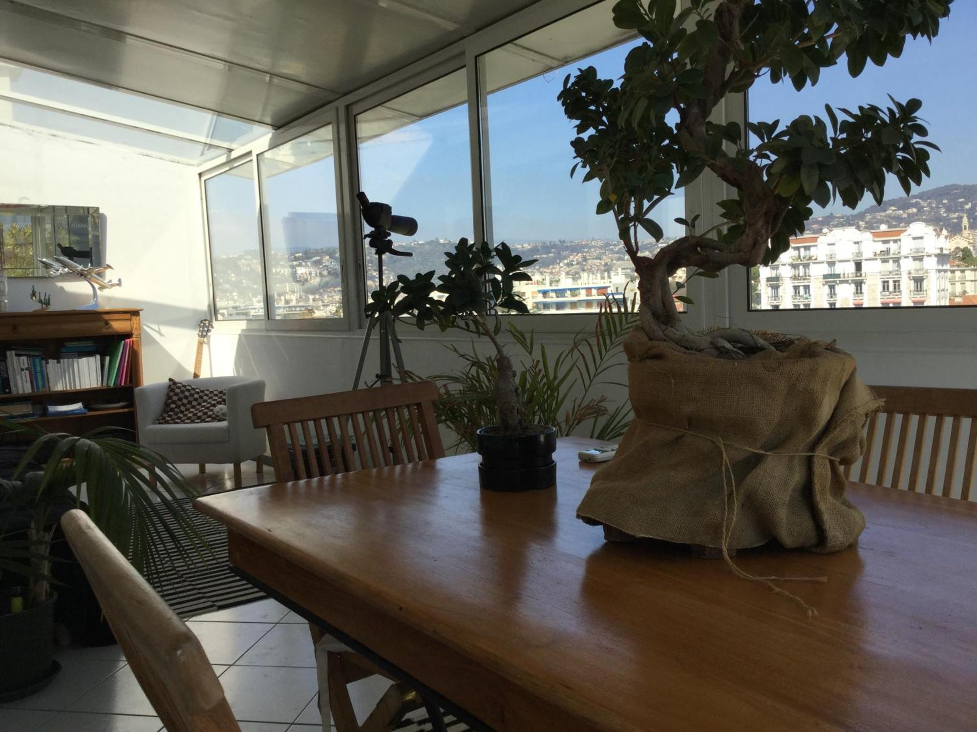 Appartement terrasse vue mer / nice Extérieur photo